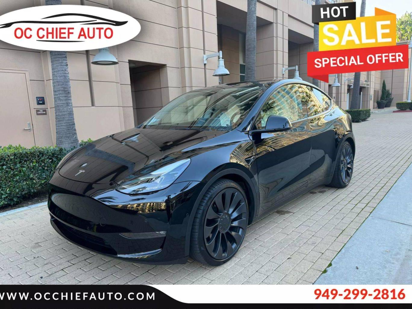 TESLA MODEL Y 2022 7SAYGDEF0NF455848 image
